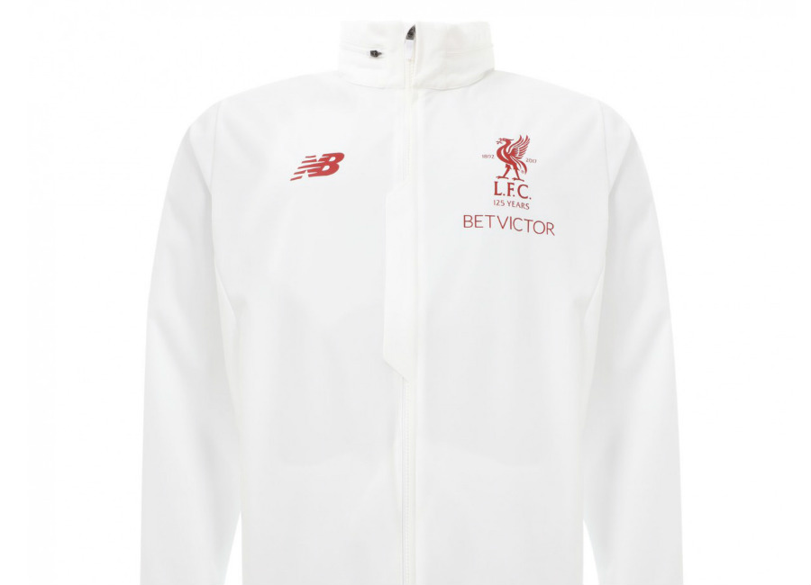 Liverpool 2018 New Balance White Motion Rain Jacket