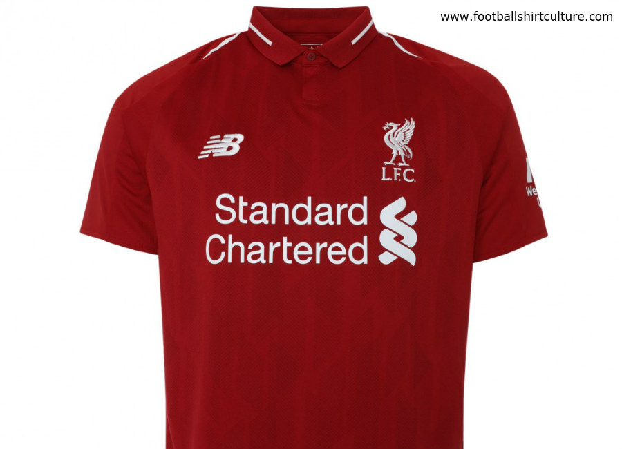 Liverpool 2018/19 New Balance Home kit