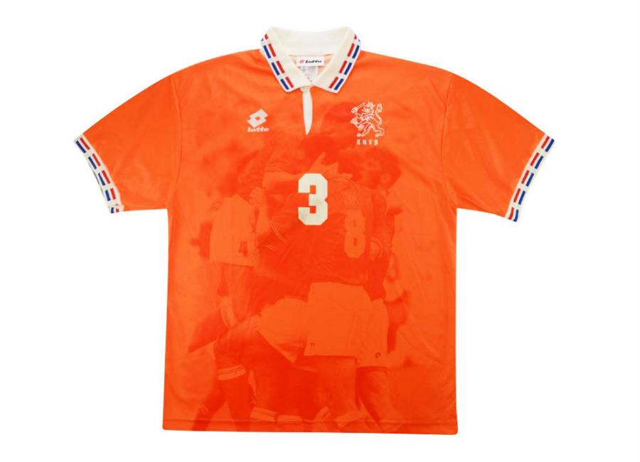 Lotto 1996 Holland Match Issue Home Shirt