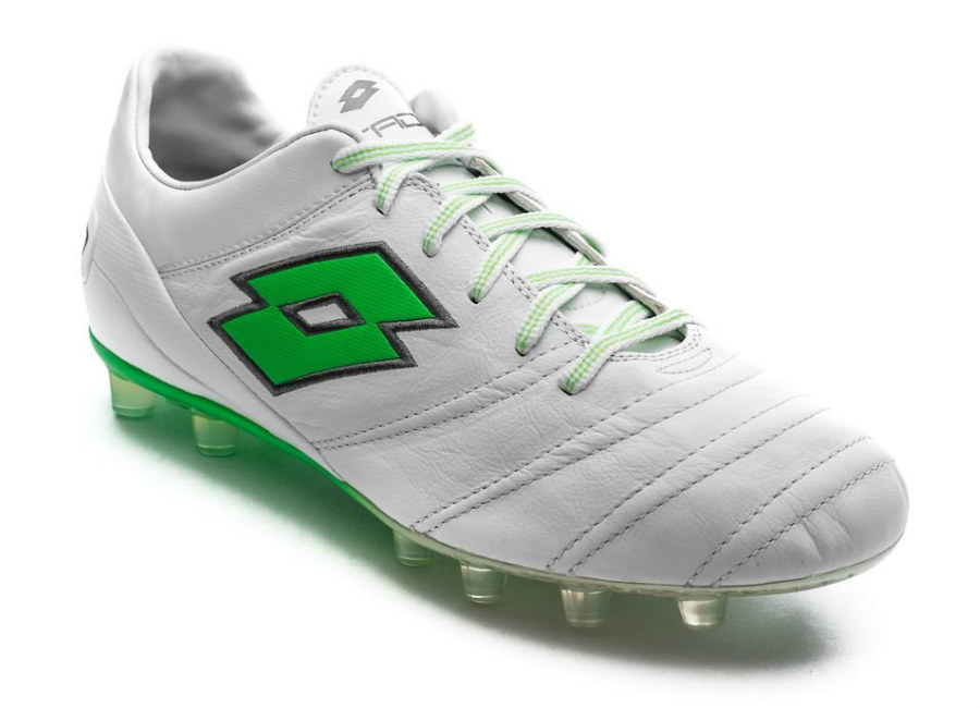 Lotto Stadio 45 FG - White / Mint Fluo