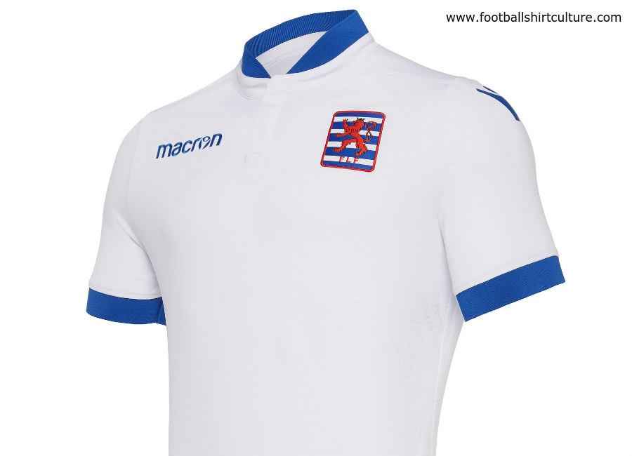Luxembourg 2018 Macron Away Kit