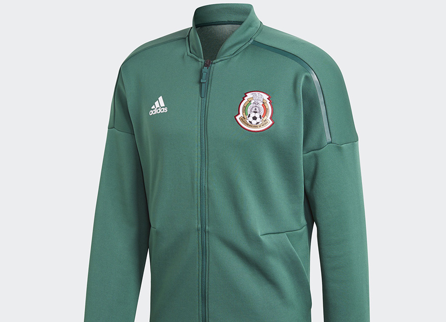 Mexico 2018 Adidas Z.N.E. Jacket - Collegiate Green