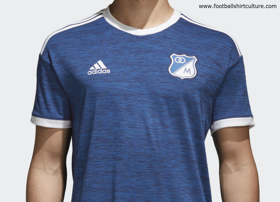 Millonarios 2018 Adidas Home Kit