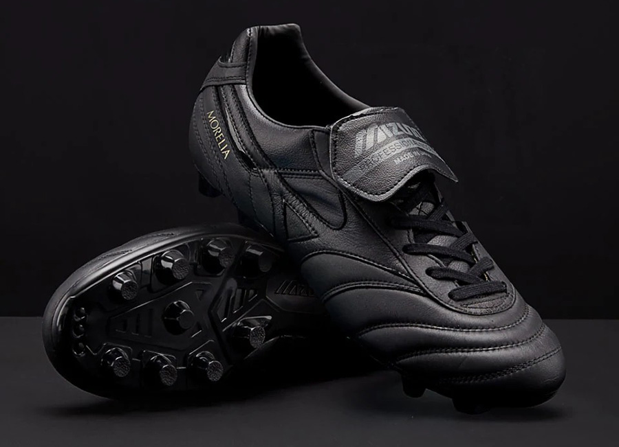 Mizuno Morelia II Leather Made in Japan - Black / Black / Black