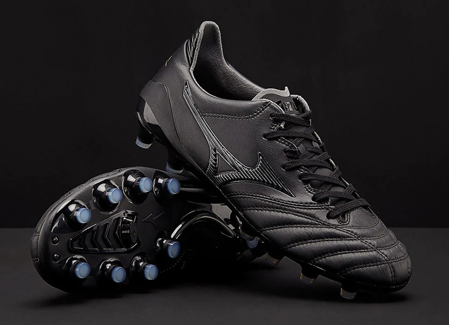 Mizuno Morelia Neo II Leather Made in Japan - Black / Black / Black