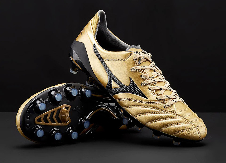 Mizuno Morelia Neo II Made in Japan - Gold / Black