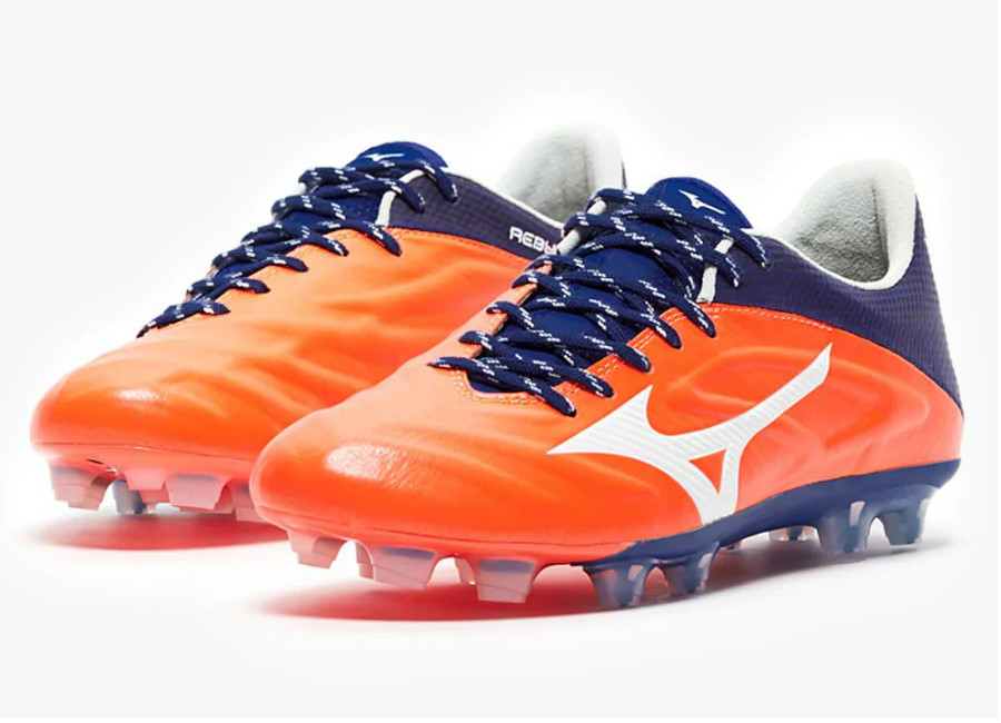 Mizuno Rebula 2 V1 Made in Japan FG - Orange Clown Fish / White / Mazzarine Blue