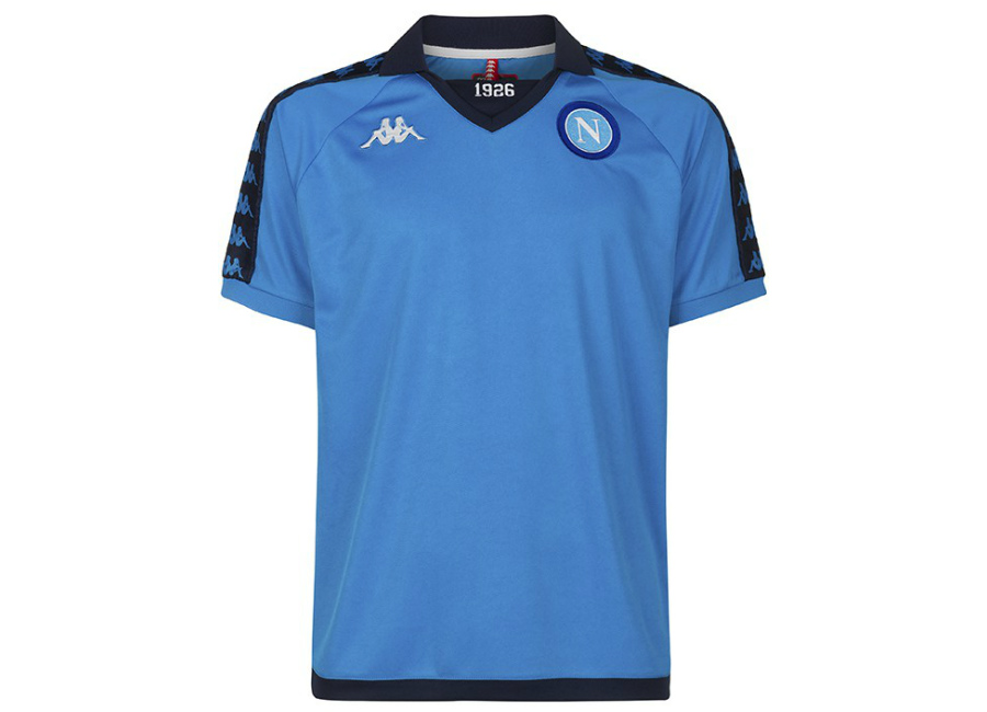 Napoli 18/19 Kappa Retro Jersey - Blue