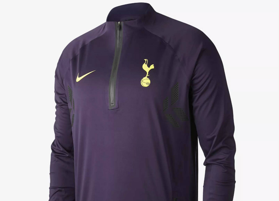 Nike Aeroshield Tottenham Hotspur FC Strike Drill - Purple Dynasty / Opti Yellow / Opti Yellow