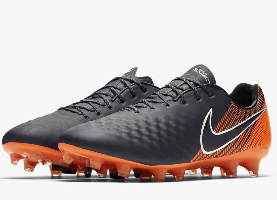 Nike Magista Obra II Elite FG Fast AF - Dark Grey / Total Orange / White / Black