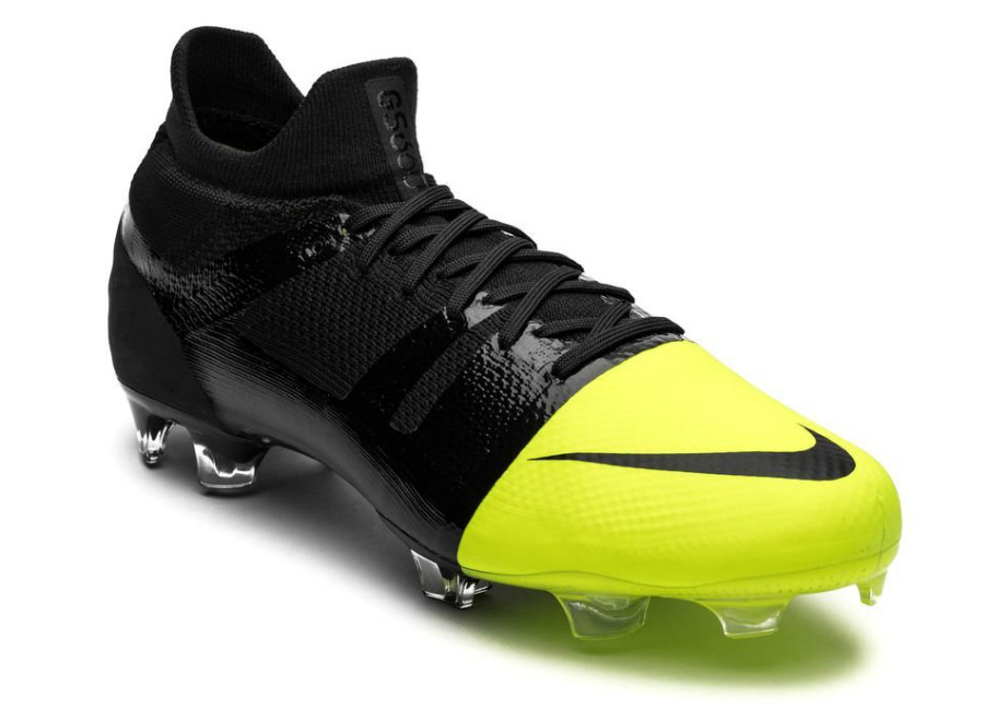 Nike Mercurial Greenspeed 360 FG - Black / Metallic Silver / Volt
