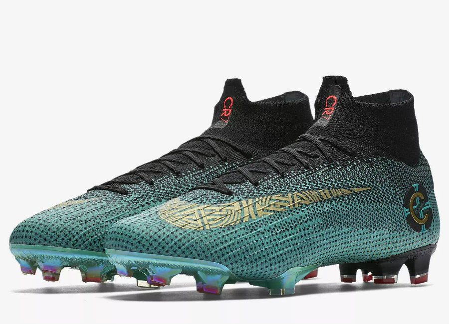 Nike Mercurial Superfly 360 Elite CR7 FG - Clear Jade / Black / Hyper
