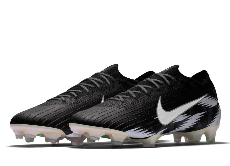 Nike Mercurial Vapor 360 Elite FG Naija Premium iD - Black / White