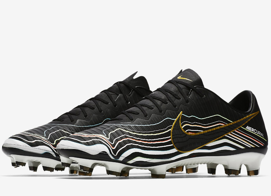 Nike Mercurial Vapor XI SE BHM FG - Black / Gamma Blue / Metallic Gold / White
