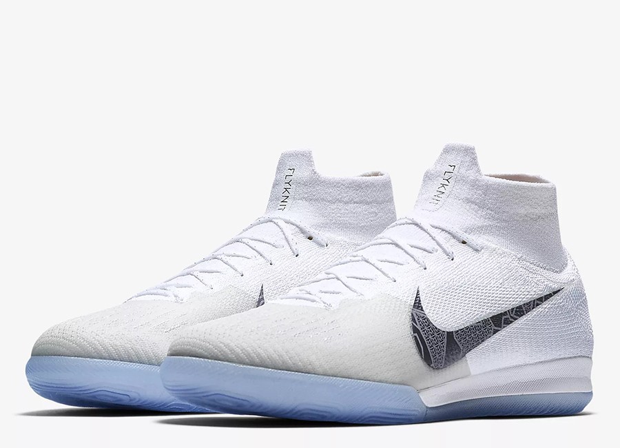 Nike MercurialX Superfly 360 Elite IC Just Do It Pack - White / Metallic Cool Grey