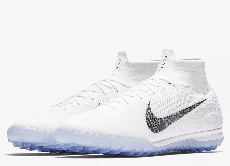 Nike MercurialX Superfly 360 Elite TF Just Do It Pack - White / Metallic Cool Grey