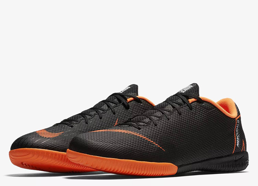 Nike MercurialX Vapor XII Academy IC - Black / White / Total Orange