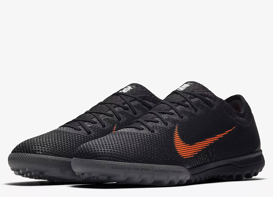 Nike MercurialX Vapor XII Pro TF - Black / White / Total Orange