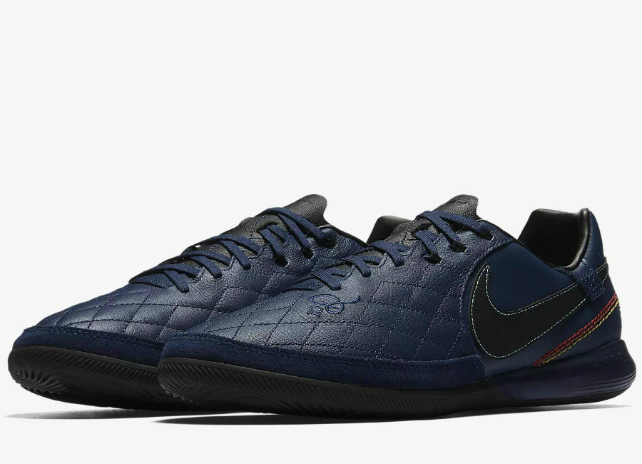 Nike TiempoX Finale Ronaldinho10 IC - Midnight Navy / Black
