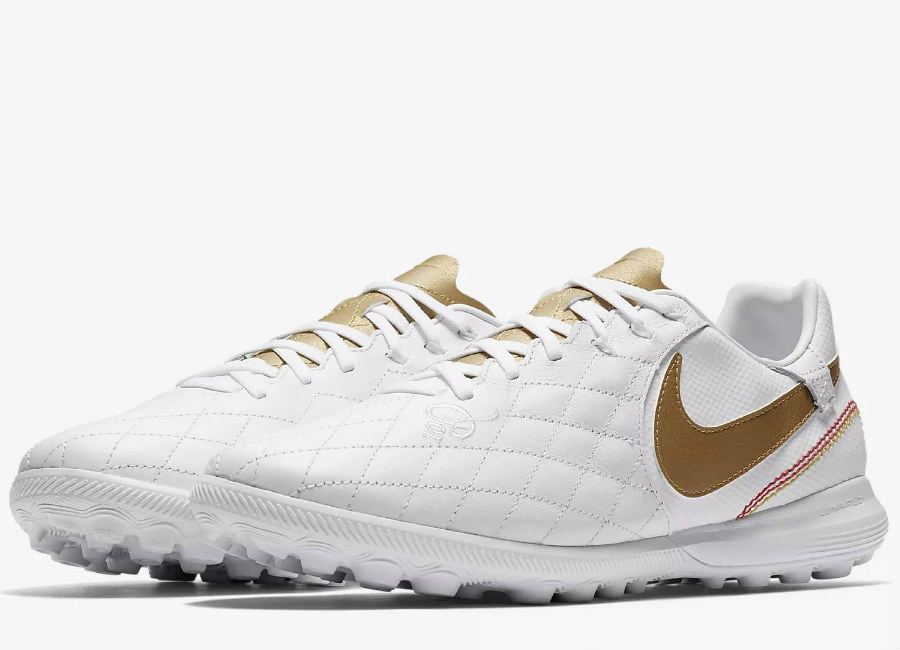 Nike TiempoX Lunar Legend VII Pro 10R TF - White / White / Metallic Gold