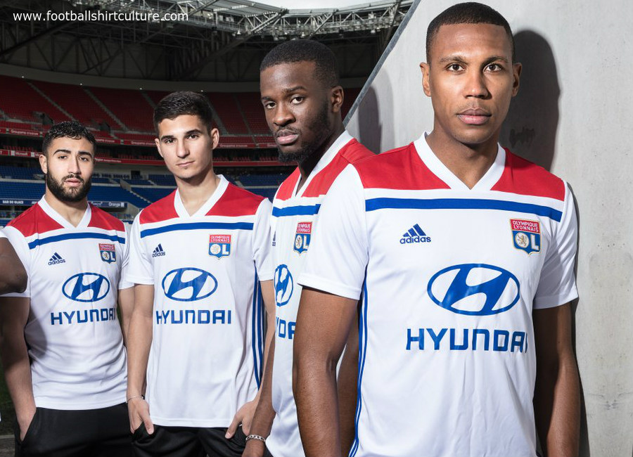 Olympique Lyon 2018/19 Adidas Home Kit