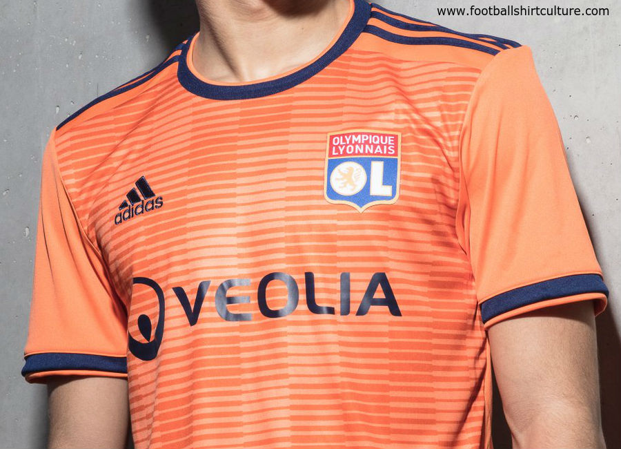 Olympique Lyon 2018-19 Adidas Third Kit