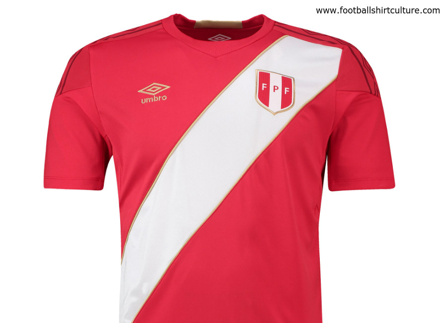 Peru 2018 World Cup Umbro Away Kit