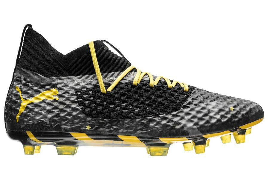 Puma Future 2.1 Netfit FG/AG Copenhagen City Pack - Black / Yellow