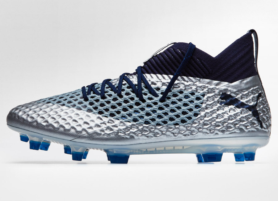 Puma Future 2.1 Netfit FG/AG Stun Pack - Puma Silver / Peacoat