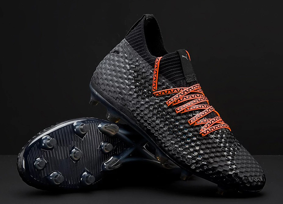 Puma Future x AMO 18.1 Netfit hyFG - Puma Black / Puma Black / Puma Black / Clown Fish