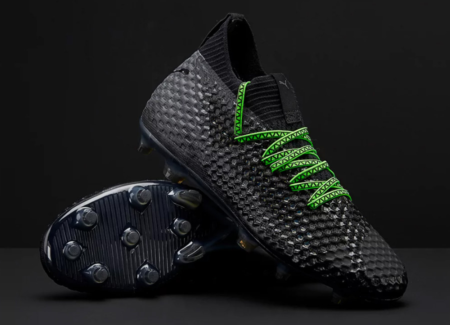Puma Future x AMO 18.1 Netfit hyFG - Puma Black / Puma Black / Puma Black / Fierce Green
