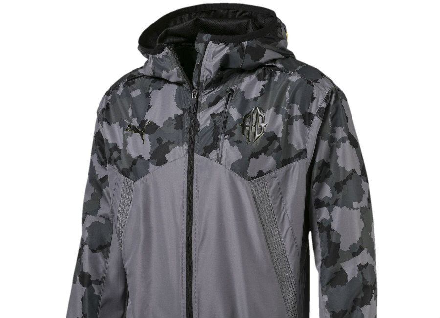 Puma Griezmann Special Edition Vent Jacket - Quiet Shade / Black / Yellow