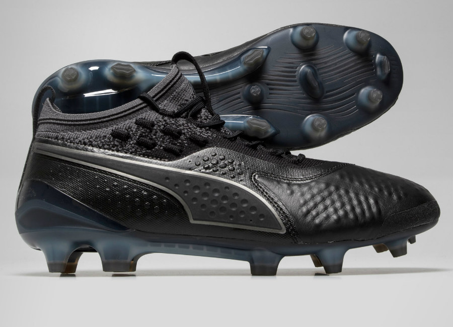 Puma One 1 Lth FG/AG Eclipse - Puma Black / Puma Black