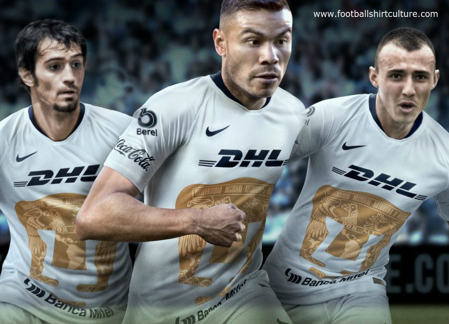 Pumas UNAM 2018-19 Nike Home Kit