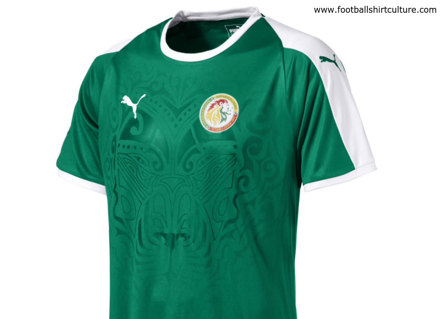 Senegal 2018 World Cup Puma Away Shirt