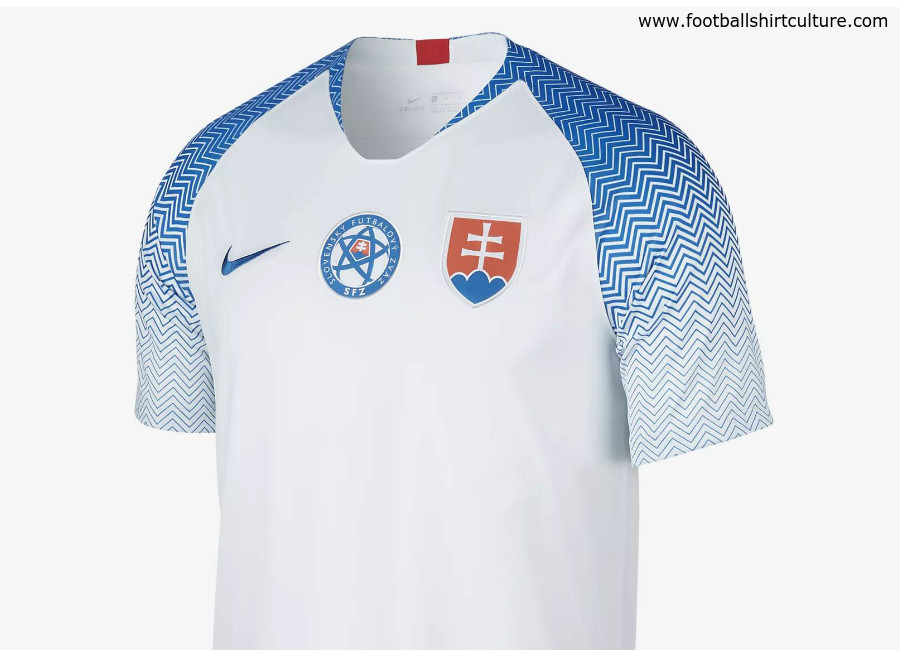 Slovakia 2018 Nike Home Shirt