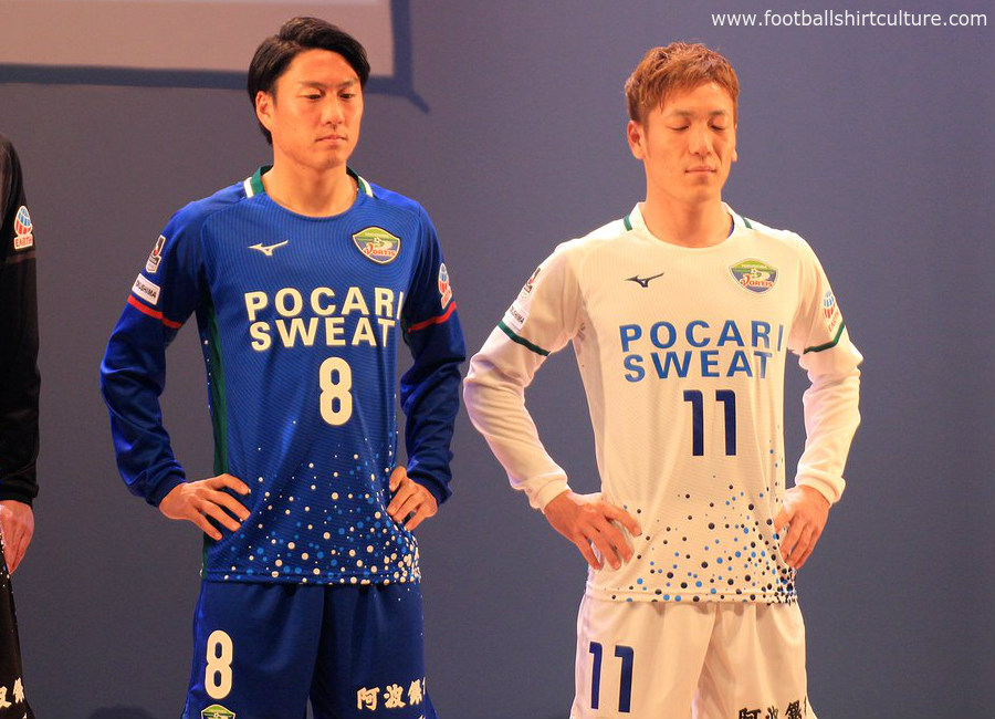 Tokushima Vortis 2018 Mizuno Home & Away Kits