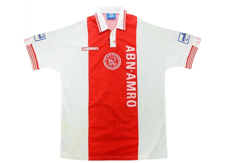 Umbro 1997-98 Ajax Match Issue Umbro Cup Home Shirt 
