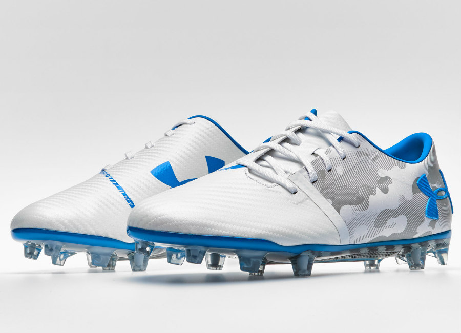 Under Armour Spotlight FG - Blue Circuit / White