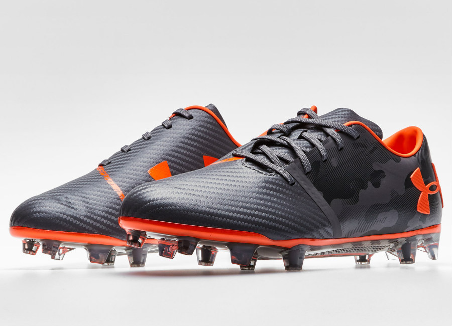 Under Armour Spotlight FG - Graphite / Magma Orange