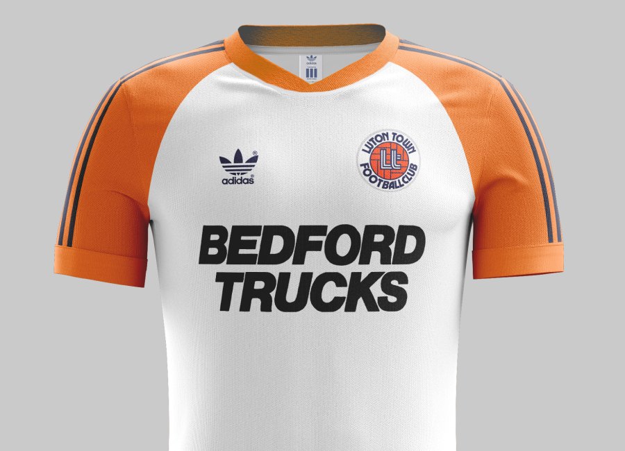 Top 35 #28 - Luton Town 1983 Home Kit #LutonTown #ltfc