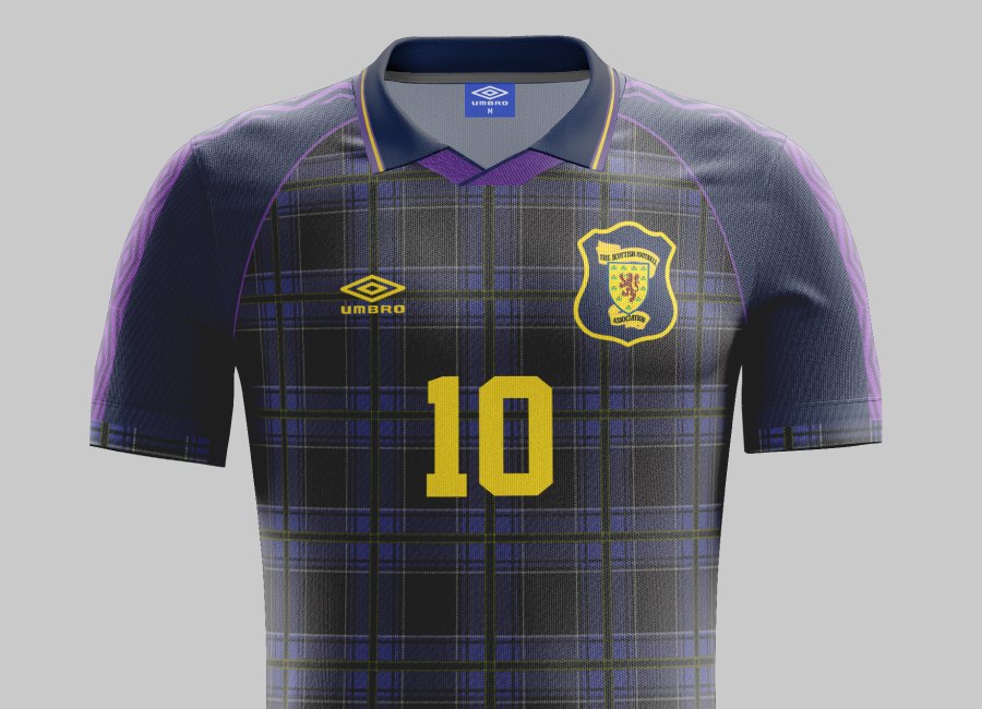 Top 35 #30 - Scotland 1994 Home Kit #scottishfootball #footballshirt