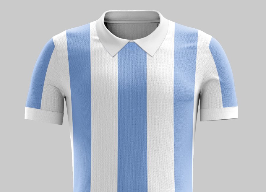 Top 35 #32 - Argentina 1966 Home Kit