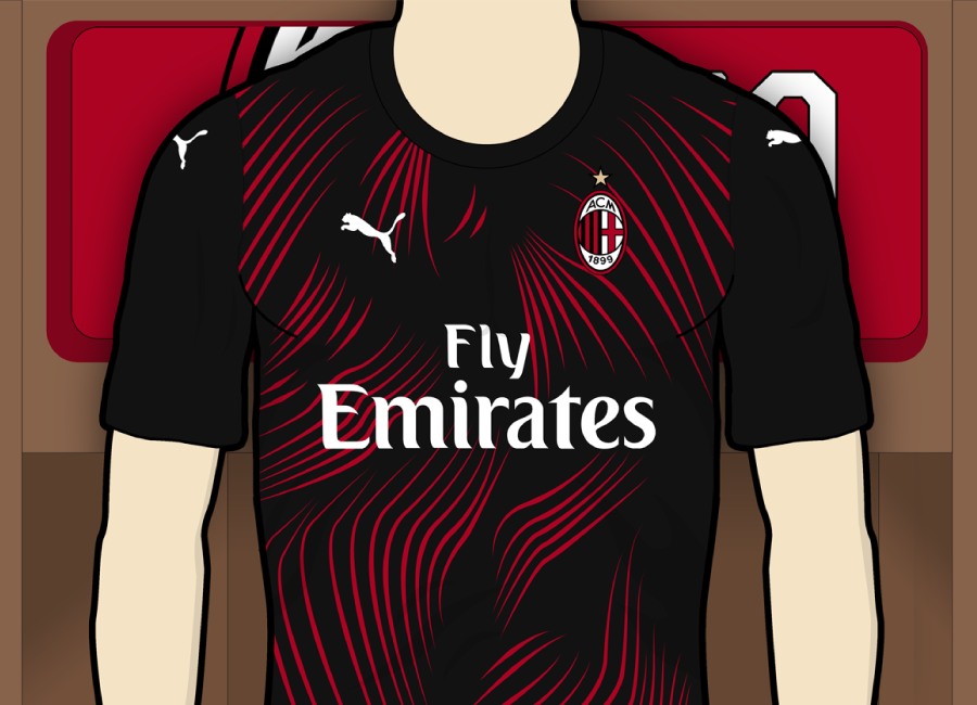 AC Milan 2019-20 Third Kit Prediction #acmilan #acm #forzamilan