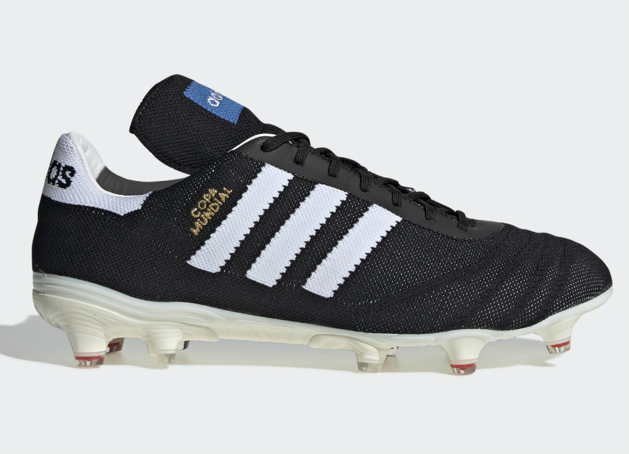 Adidas Copa Mundial 70 years FG - Core Black / Ftwr White / Red #adidasfootball #adidassoccer #footballboots