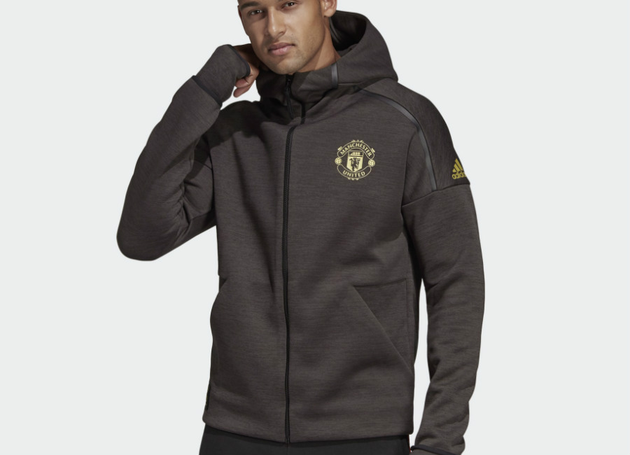 Adidas Manchester United Chinese New Year Adidas Z.N.E. Hoodie - Black / Carbon #mufc #manchesterunited