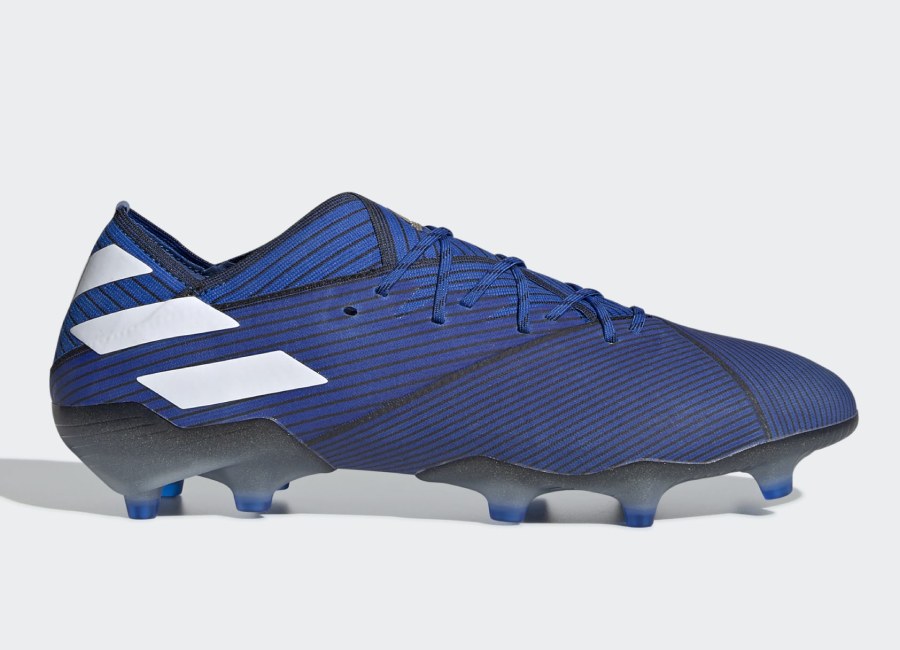 Adidas Nemeziz 19.1 FG Inner Game - Football Blue / Ftwr White / Core Black #Adidasfootball #Adidassoccer #Footballboots