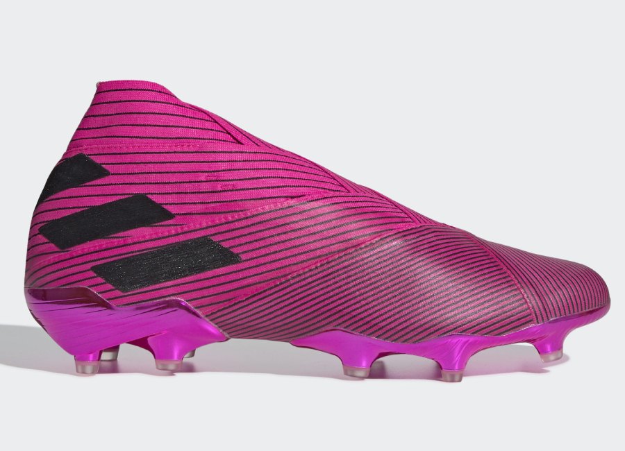Adidas Nemeziz 19+ FG Hard Wired - Shock Pink / Core Black / Shock Pink #adidasfootball #adidassoccer
