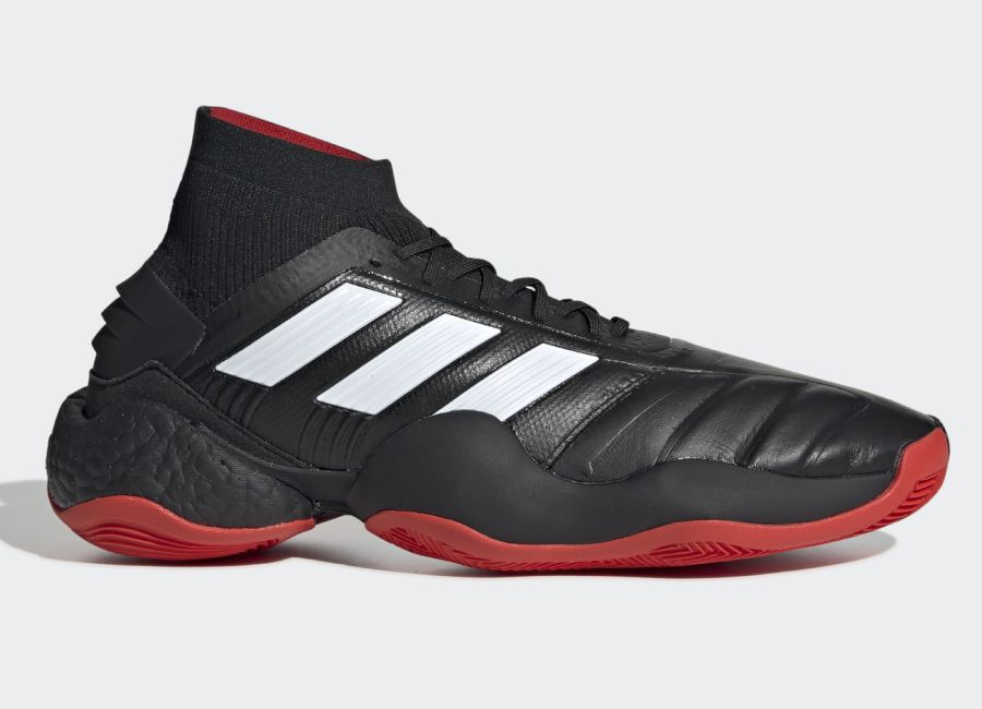 Adidas Predator 19.1 25 Year Trainers - Core Black / Predator Red / White #adidasfootball #adidaspredator