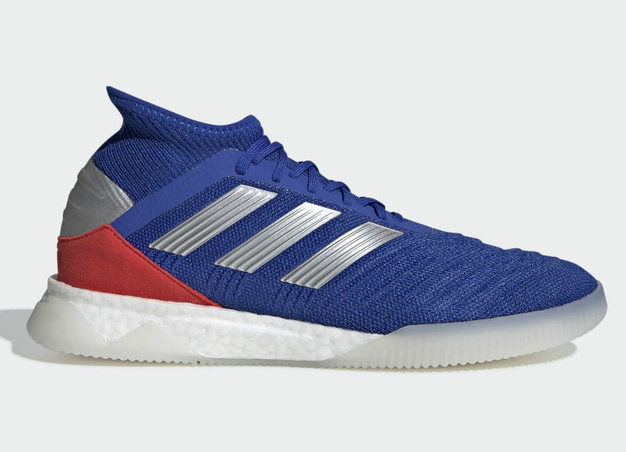 Adidas Predator 19.1 Exhibit Trainers - Bold Blue / Cloud White / Active Red #adidasfutbol #adidasfootball #adidassoccer